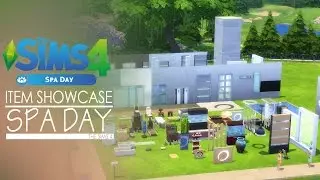 The Sims 4 Spa Day - Item Showcase + CAS
