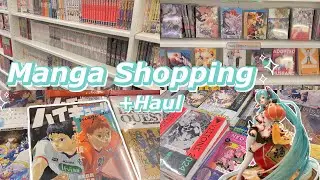 Manga Shopping + Haul 🛒 || Barnes & Noble, Kinokuniya, +More 📚