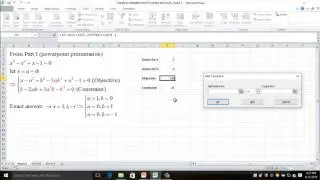 COMPLEX ROOTS USING MS EXCEL PART 2