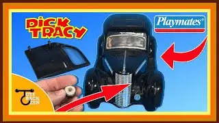 BIG BOYS Getaway Car : Headlight & Mirror Fabrication, Breakdown, Repairs - Dick Tracy
