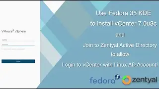 Install vCenter 7.0u3c and Integrate with Zentyal (Linux) Active Directory (AD)