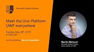 Meet the Uno Platform UWP everywhere | Martin Zikmund | MSP Czech & Slovakia