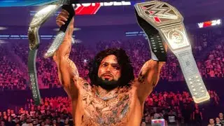 WWE 2K24 Career Mode Finale ￼Cut￼ Scene!!