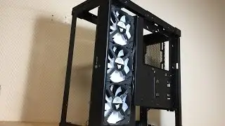 Corsair 570X mod update 2 - Inside rad mount finished