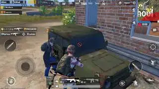 играю в пубг (дуо) на телефоне