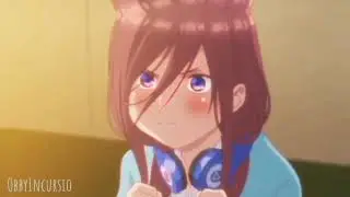 Miku Nakano - Floating - [ Edit ] - Alight Motion