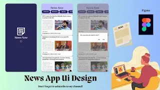 News Api Ui Design | Ui design | Figma    