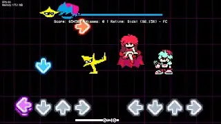 Friday Night Funkin - Tales of Deltafunkin'-Starwalker Showdown -Astro Fuck (composed by Greeko)(FC)