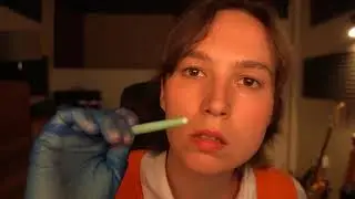 ASMR Face Examination (concerned personal attention)