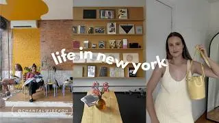 nyc vlog | cafe hopping in brooklyn & summer sezane haul