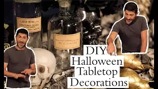 DIY Halloween Tabletop Decorations