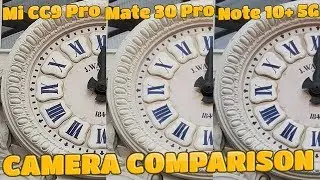 DxO Mark | Xiaomi Mi Note 10 vs Huawei Mate 30 Pro vs Samsung Note 10 plus 5G Camera Comparison