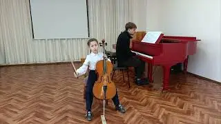 Тугушева Руслана, II группа, "виолончель" Ж.-Б. Векерлен Песня, А. Комаровский Вперегонки