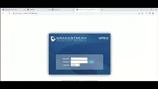 Grand stream UCM6202 Extension create and configure grand stream WP810 wireless phone