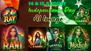 Make 14 & 15 August Independence Day Dpz Editing II Bing ai image Generator #video #aiphotoediting