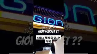 MALAM MINGGU JAJAN APA?
