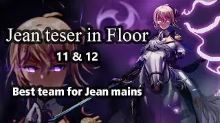 Jean Beidou team floor11 and 12 - most comfortable team - genshin impact