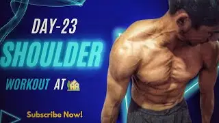 Day 23: Shred & Sculpt Your Shoulders | strength training