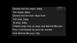 JULIEN DORE karaoké Femme Like You