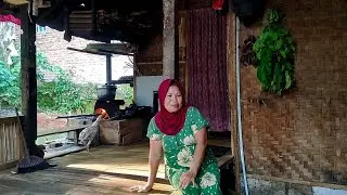 Rumah Panggung Dengan Kolam Ikan Di Belakangnya Yang Nyaman Di Kampung Lembur Tengah Selaawi Garut