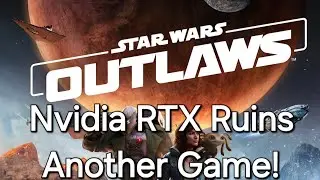 Star Wars Outlaws AMD 7900XTX Full RT 3840 1620p This Runs Like Garbage On AMD Dam Nvidia Sponsored!