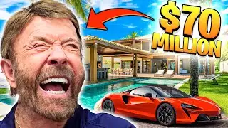 Chuck Norris' Lifestyle | Net Worth, Car Collection, Mansion, Private Jet...