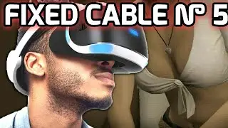 PSVR disassembly and replacement of cable No. 5 + impression of the helmet