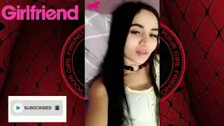Periscope / Bigo cute russian girl resting on bed #9