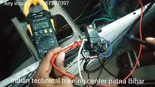 contector wiring | split ac outdoor contector connection | single pool contector | ittc patna bihar