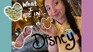 EATING ALL THE DISNEY FOOD | what I ate in disney world