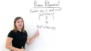 Prime Polynomials
