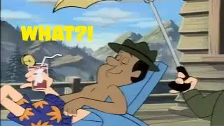 Yogi and the Invasion of the Space Bears - Ranger Smith in a Bathing Suit