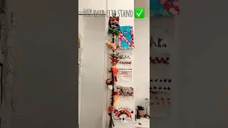 DIY hair clip stand 🎀🤩￼ #diy #athome #craftideas #fun #fypシ