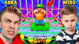 ZAŁOŻYLIŚMY się z (10-LETNIM) WIDZEM na NIELEGALNEJ MAPIE PARKOUR 🚫 w Stumble Guys! 😡 *to był błąd*