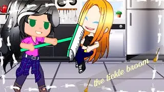 The Tickle broom🧹💖🧡 (the origin of how Sabrina learned to do house tasks XD)
