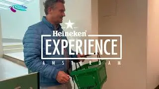 Checking out at the Heineken Experience