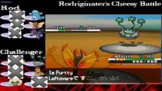 -HD-Pokemon Black and White WiFi Battle #6 Vs shadowredx (alex) {Standard B/W}[Narrated]