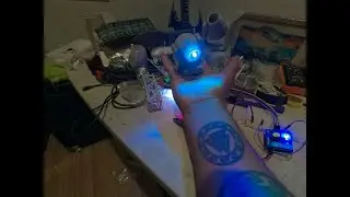 Micro cabeza robótica para mini escenario - maqueta (se mueve)