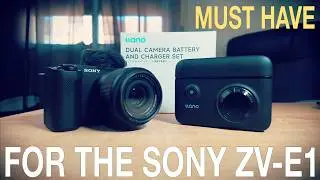Dual Battery Charger SET Changes EVERYTHING for Sony ZV-E1 Owners!