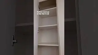 Шкаф на балкон встроенный до потолка. #mebel2024 #mebel #home
