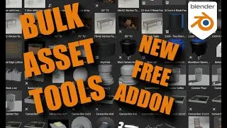Clean up Your Assets with Bulk Asset Tools - New Free Blender Addon