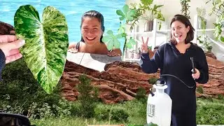 Going out of town Prep, Plant care & Trip vlog (: