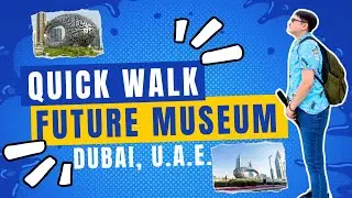 A quick tour inside Dubai's Future Museum #traveluae #dubai #futuremuseum