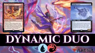 TURN 4 WINS 🔥🎨 // EFREET FLAMEPAINTER DECK // MTG ARENA GAMEPLAY // STANDARD RANKED