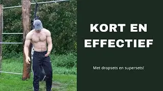 Simpele calisthenics workout
