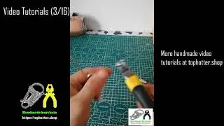Stainless Steel Wire Handmade Keychain Video Tutorials（3/16）
