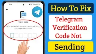 How To Fix Telegram Not Sending Code (2024) | Telegram Verification Code Problem