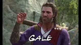Opening of Baldur's Gate 3 in the style of 