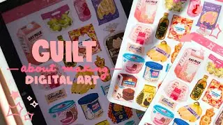 Feeling guilt about making digital art as a traditional artist ☆