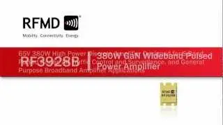 380W GaN Wideband Pulsed Power Amplifier